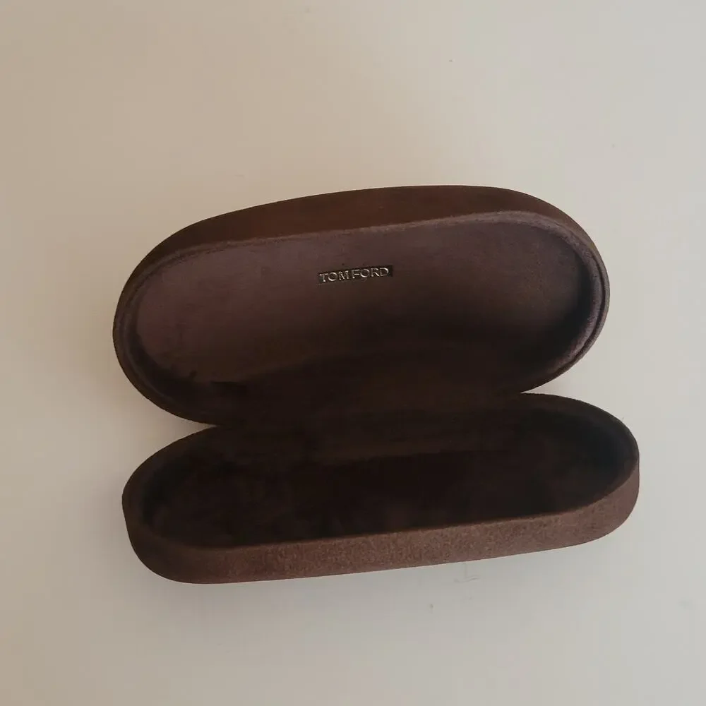 Tom Ford Black Velour Sunglasses Case Hard Clamshell 4626
